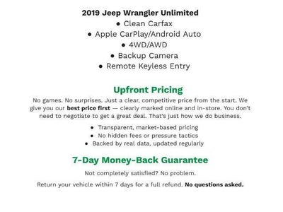 2019 Jeep Wrangler Unlimited Sport 4x4