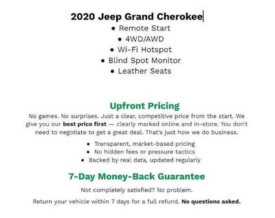 2020 Jeep Grand Cherokee Limited 4x4