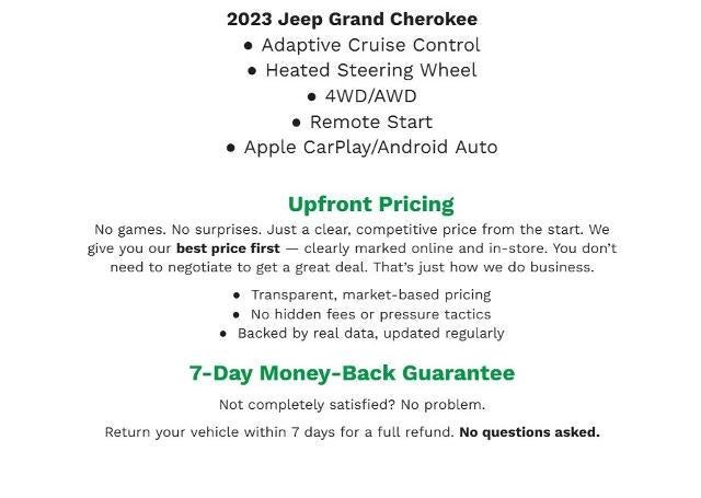 2023 Jeep Grand Cherokee Limited 4x4