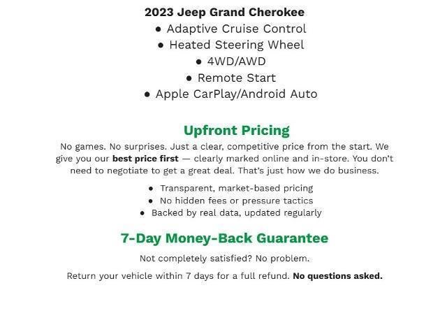 2023 Jeep Grand Cherokee Limited 4x4