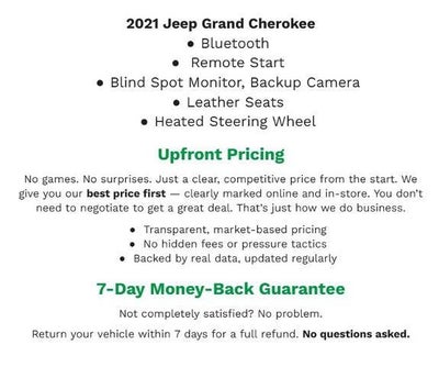2021 Jeep Grand Cherokee L Limited 4x4