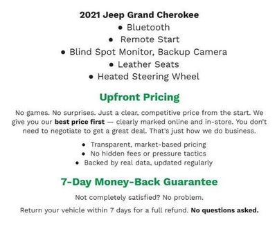 2021 Jeep Grand Cherokee L Limited 4x4
