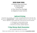 2025 RAM 1500 Big Horn 4x4 Crew Cab 5'7 Box