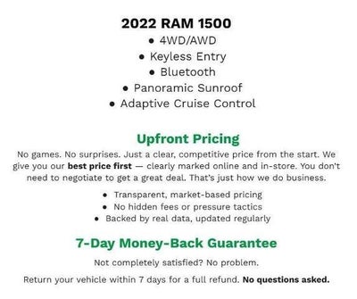 2022 RAM 1500 Limited 4x4 Crew Cab 5'7 Box