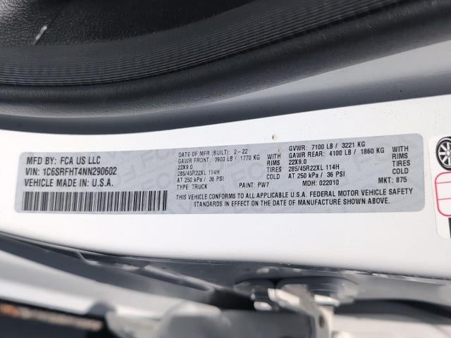 2022 RAM 1500 Limited 4x4 Crew Cab 5'7 Box