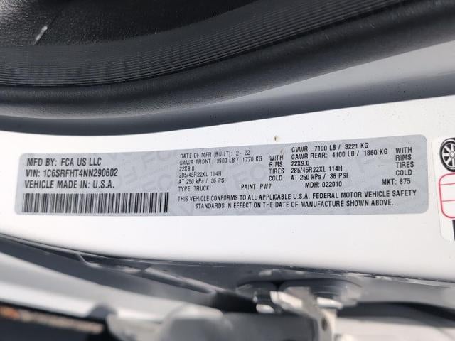 2022 RAM 1500 Limited 4x4 Crew Cab 5'7 Box