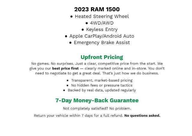 2023 RAM 1500 Laramie 4x4 Crew Cab 5'7 Box