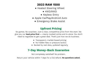 2023 RAM 1500 Laramie 4x4 Crew Cab 5'7 Box
