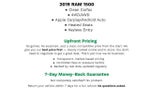 2019 RAM 1500 Rebel 4x4 Crew Cab 5'7 Box