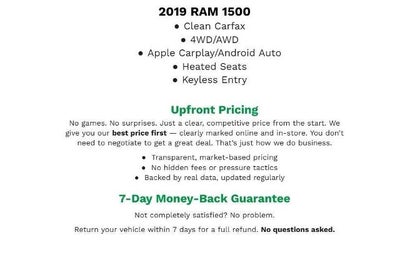 2019 RAM 1500 Rebel 4x4 Crew Cab 5'7 Box