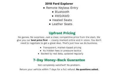 2018 Ford Explorer XLT 4WD