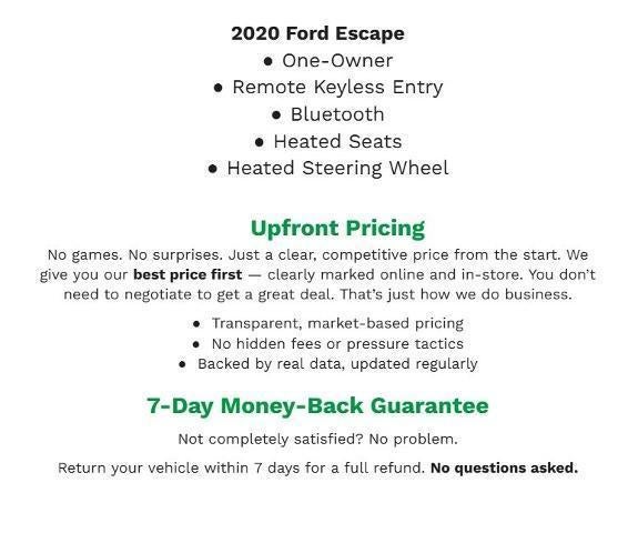 2020 Ford Escape SEL FWD