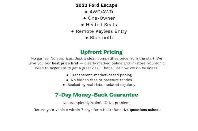 2022 Ford Escape SE AWD
