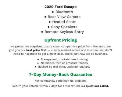 2020 Ford Escape SE AWD