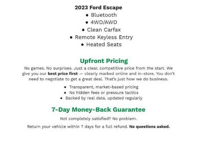 2023 Ford Escape ST-Line AWD