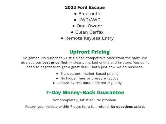 2023 Ford Escape ST-Line Select AWD