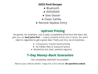 2023 Ford Escape ST-Line Select AWD