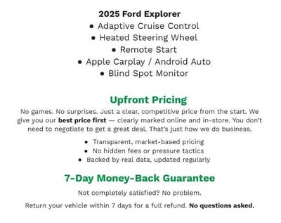 2025 Ford Explorer ST 4WD