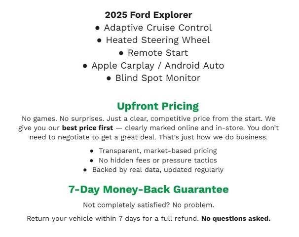2025 Ford Explorer ST 4WD
