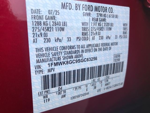 2025 Ford Explorer ST 4WD