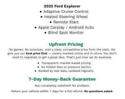 2025 Ford Explorer ST 4WD