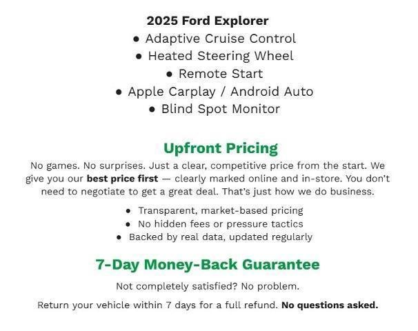 2025 Ford Explorer ST 4WD