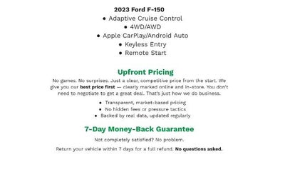 2023 Ford F-150 Tremor 4WD SuperCrew 5.5' Box