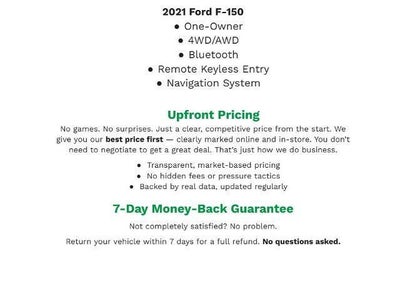 2021 Ford F-150 XLT 4WD SuperCrew 5.5' Box