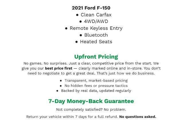 2021 Ford F-150 XLT 4WD SuperCrew 5.5' Box