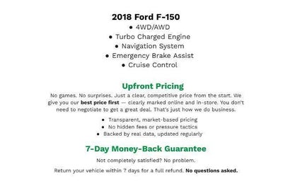 2018 Ford F-150 XLT 4WD SuperCrew 5.5' Box