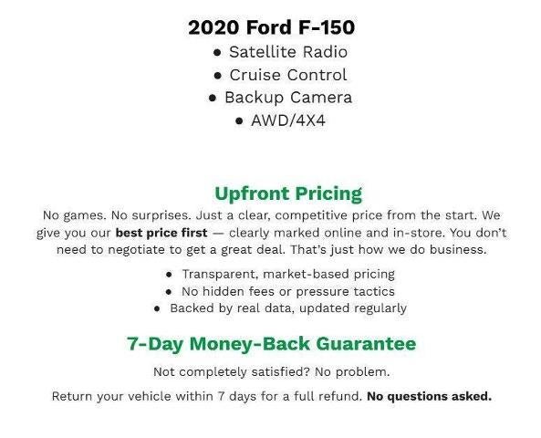 2020 Ford F-150 XLT 4WD SuperCrew 5.5' Box