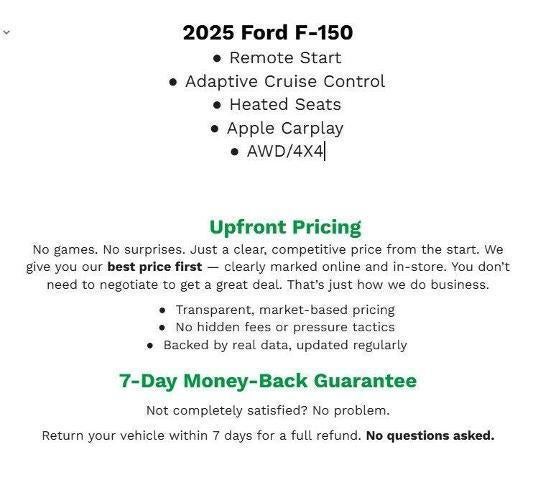2025 Ford F-150 XLT