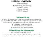 2025 Chevrolet Malibu 4dr Sdn 1LT