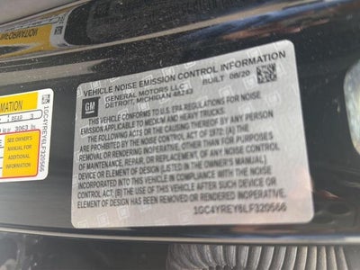 2020 Chevrolet Silverado 2500 HD 4WD Crew Cab 159 High Country