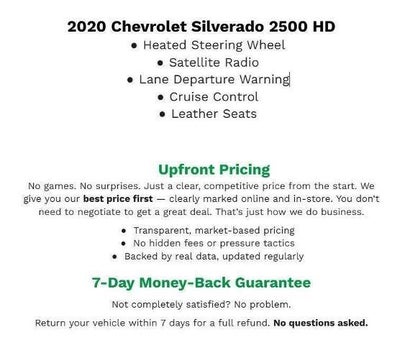 2020 Chevrolet Silverado 2500 HD 4WD Crew Cab 159 High Country
