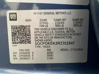2024 Chevrolet Silverado 1500 LT