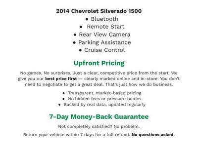 2014 Chevrolet Silverado 1500 2WD Double Cab 143.5 LT w/1LT