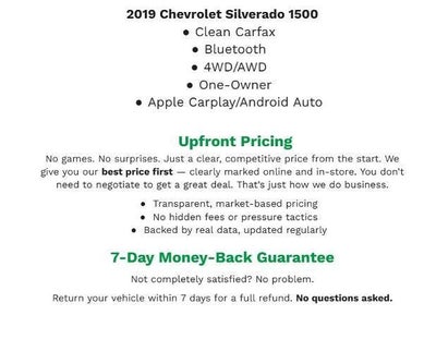 2019 Chevrolet Silverado 1500 4WD Double Cab 147 Custom