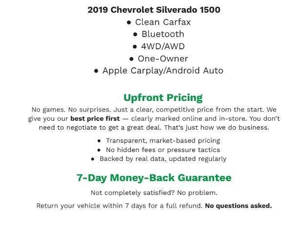 2019 Chevrolet Silverado 1500 4WD Double Cab 147 Custom