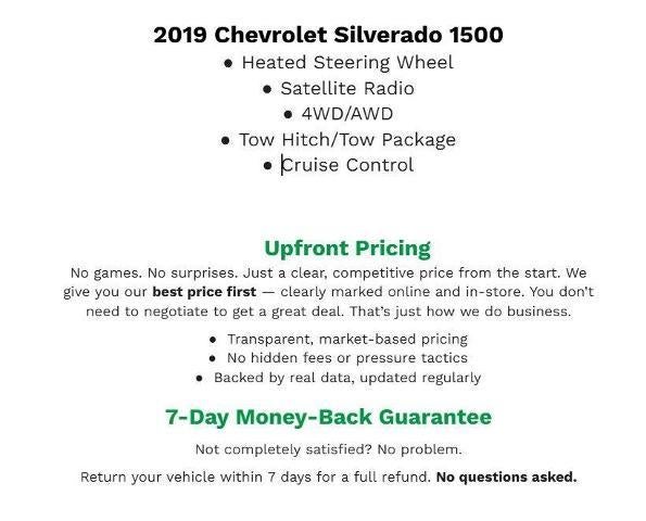 2019 Chevrolet Silverado 1500 4WD Double Cab 147 LT