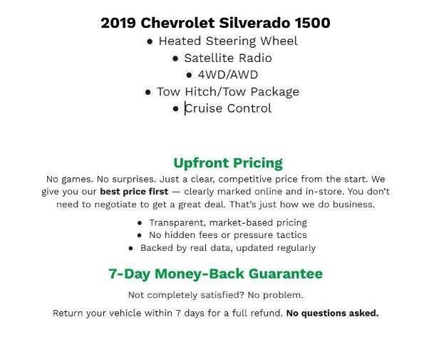 2019 Chevrolet Silverado 1500 4WD Double Cab 147 LT