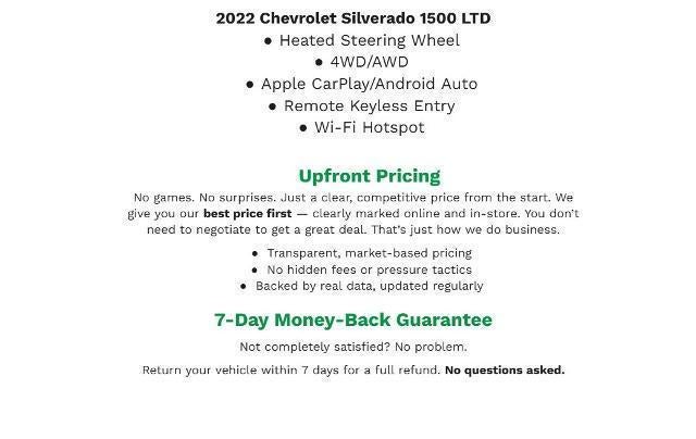 2022 Chevrolet Silverado 1500 LTD 4WD Crew Cab 147 RST