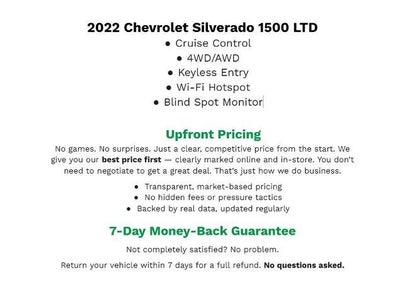 2022 Chevrolet Silverado 1500 LTD 4WD Crew Cab 147 RST All Star Edition