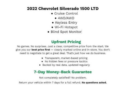 2022 Chevrolet Silverado 1500 LTD 4WD Crew Cab 147 RST All Star Edition