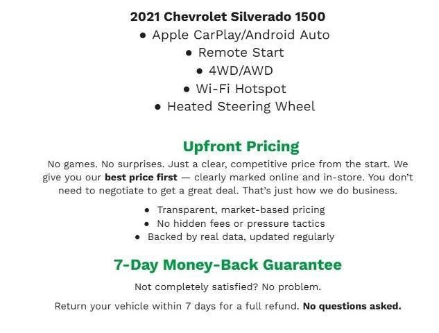 2021 Chevrolet Silverado 1500 4WD Crew Cab 147 RST