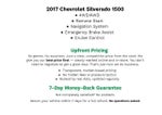 2017 Chevrolet Silverado 1500 EXTENDED CAB PICKUP - STANDARD BED
