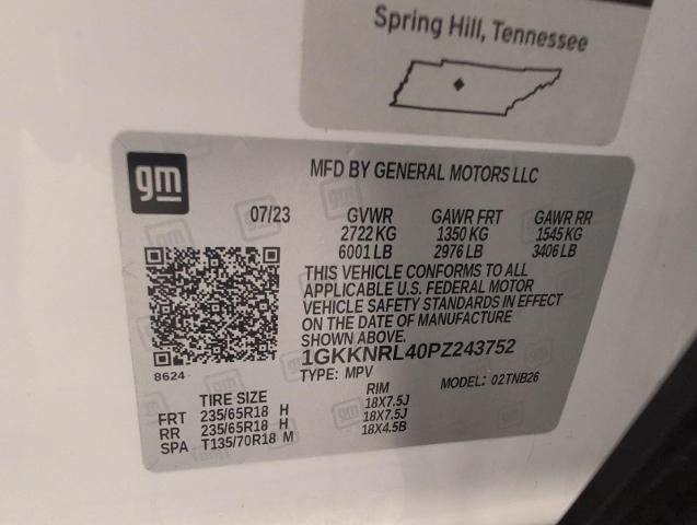2023 GMC Acadia AWD 4dr SLE