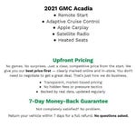 2021 GMC Acadia AWD 4dr Denali