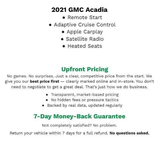 2021 GMC Acadia AWD 4dr Denali