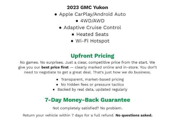 2023 GMC Yukon 4WD 4dr Denali